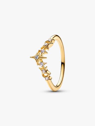 Anillo Tiara con Estrellas