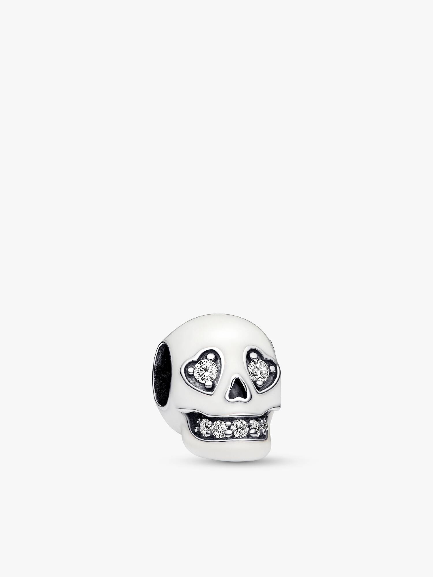 Charm Calavera reluciente que brilla en la oscuridad