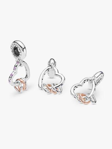 Charm colgante Corazón lleno de amor
