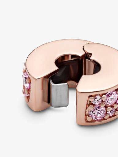 Sujetador de pavé rosa