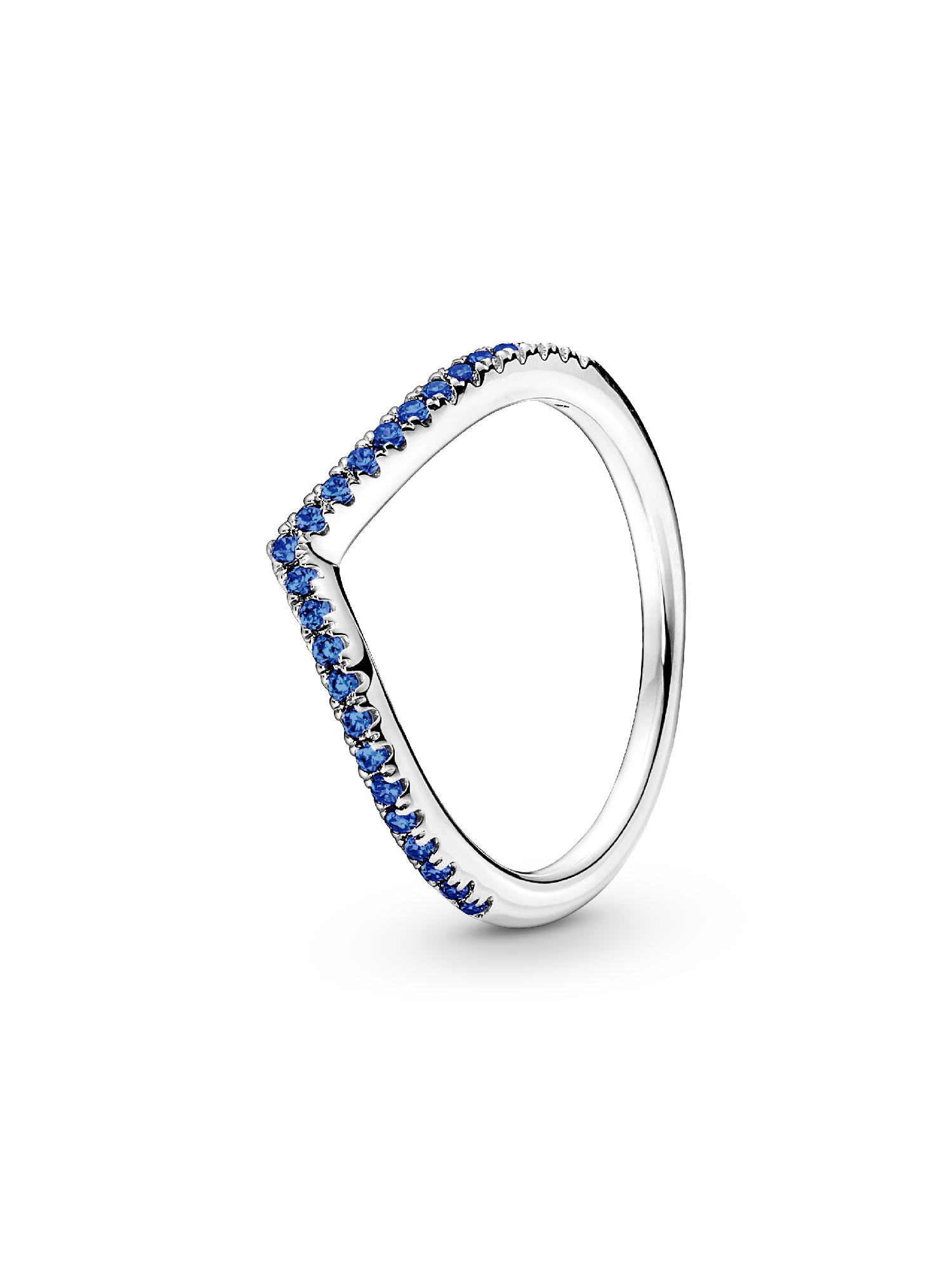 Anillo Deseo reluciente azul Pandora Timeless