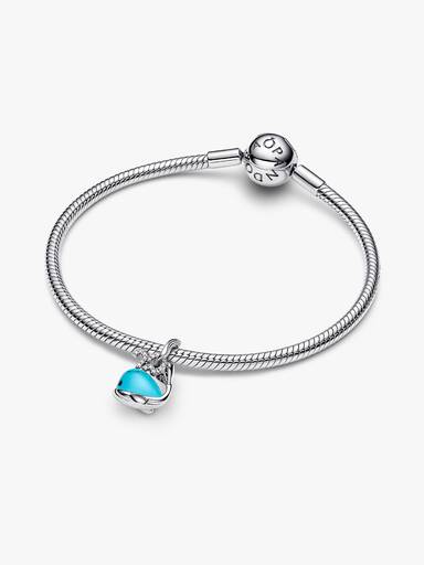 Charm Colgante Ballena turquesa
