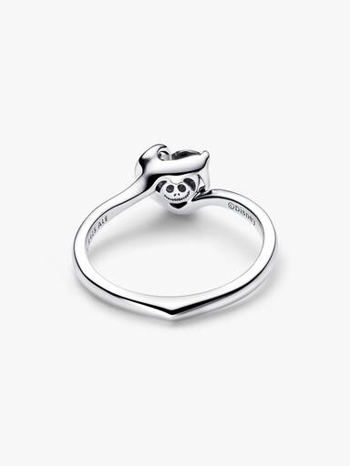 Anillo Corazón Negro de Jack del Extraño Mundo de Jack de Disney