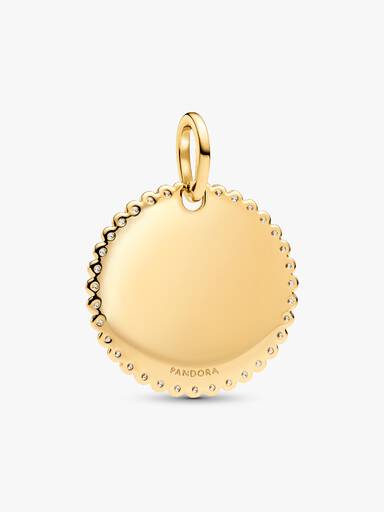 Colgante Placa redonda grabable