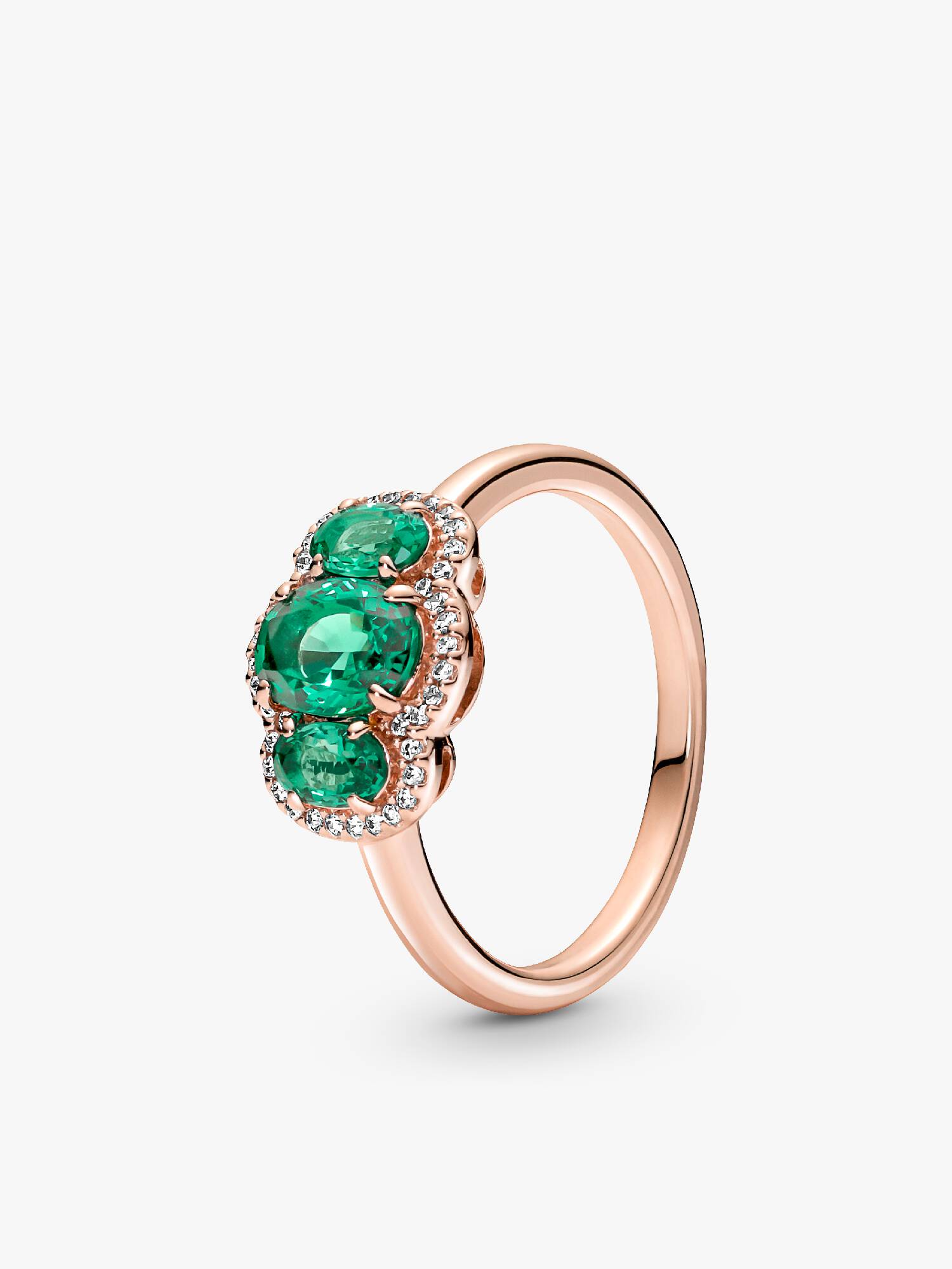 Anillo clásico Tres piedras