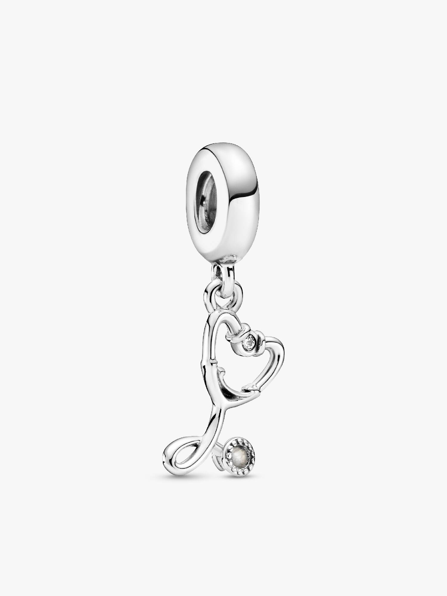 Charm colgante Corazón Estetoscopio