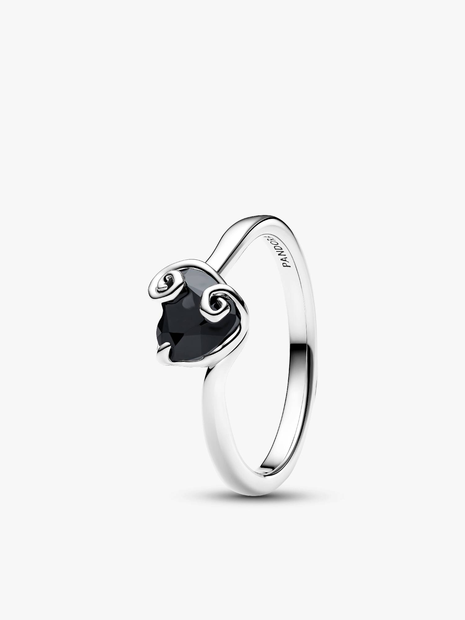 Anillo Corazón Negro de Jack del Extraño Mundo de Jack de Disney 