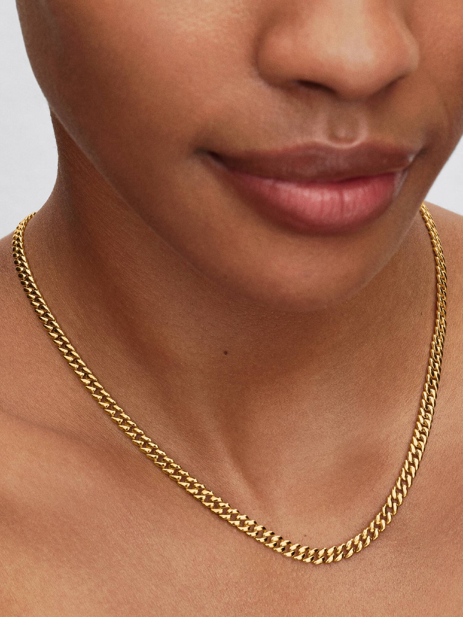 Collar de cadena cubana