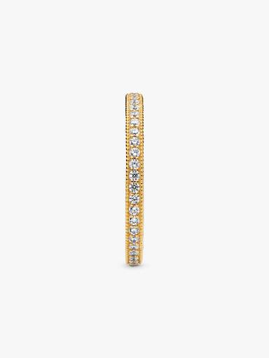 Anillo corazones con brillo