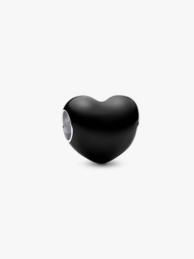 Charm Corazón Negro