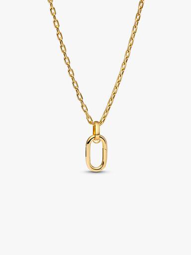 Collar de cadena de eslabones grandes que se pueden abrir