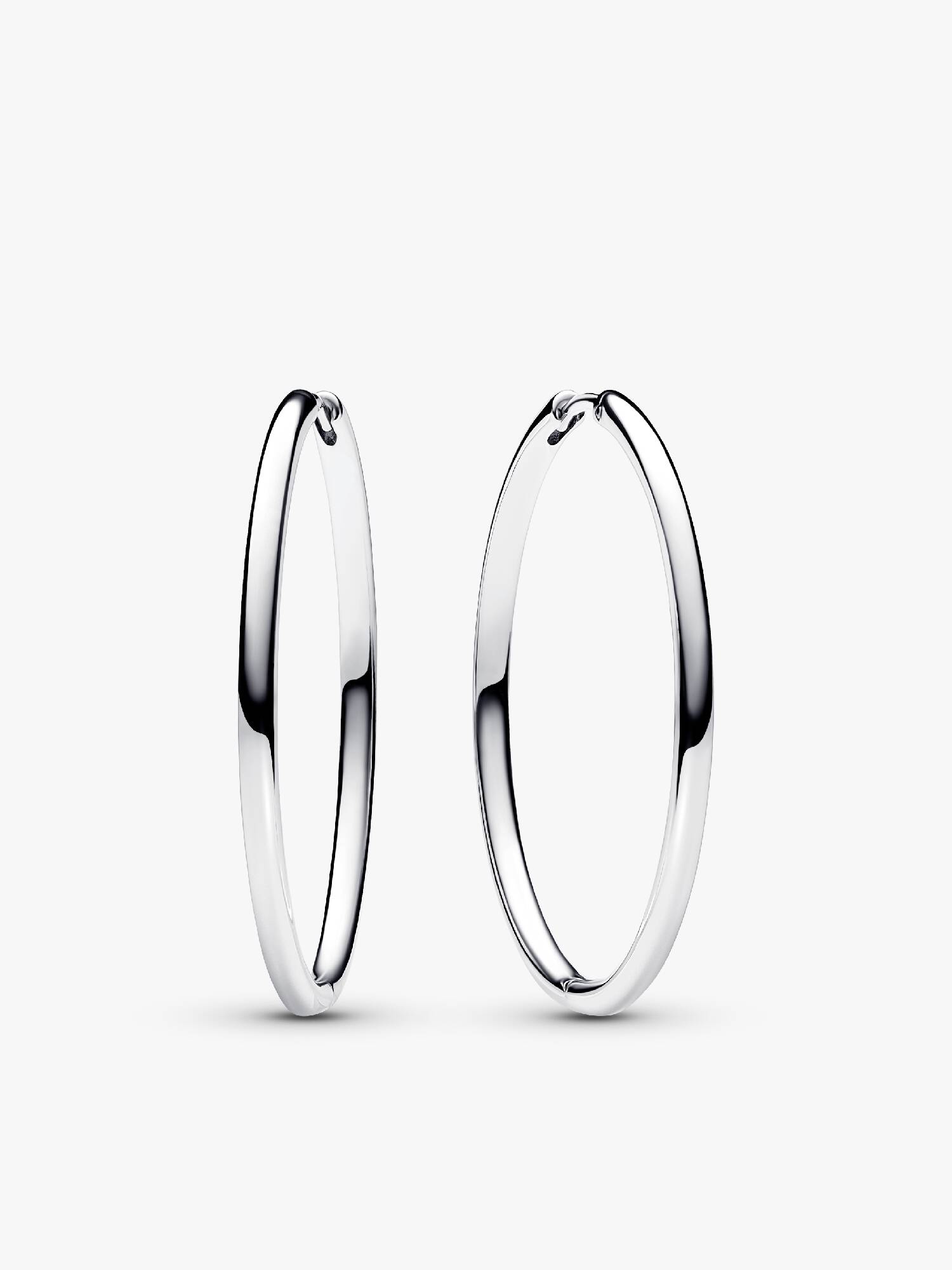 Aretes de aro para charm de 40 mm