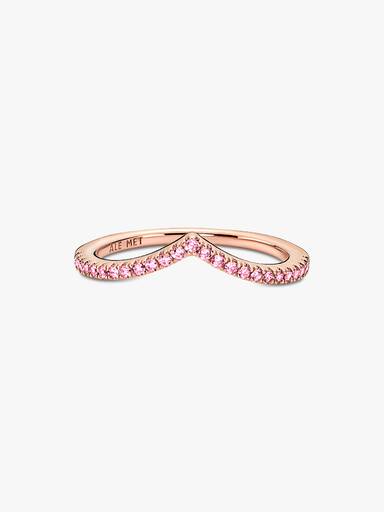 Anillo Deseo reluciente rosa Pandora Timeless