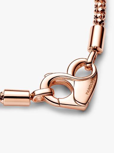 Brazalete cadena de serpiente con botones