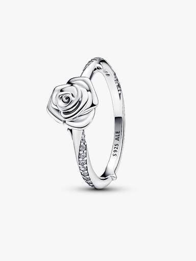 Anillo Rosa en flor