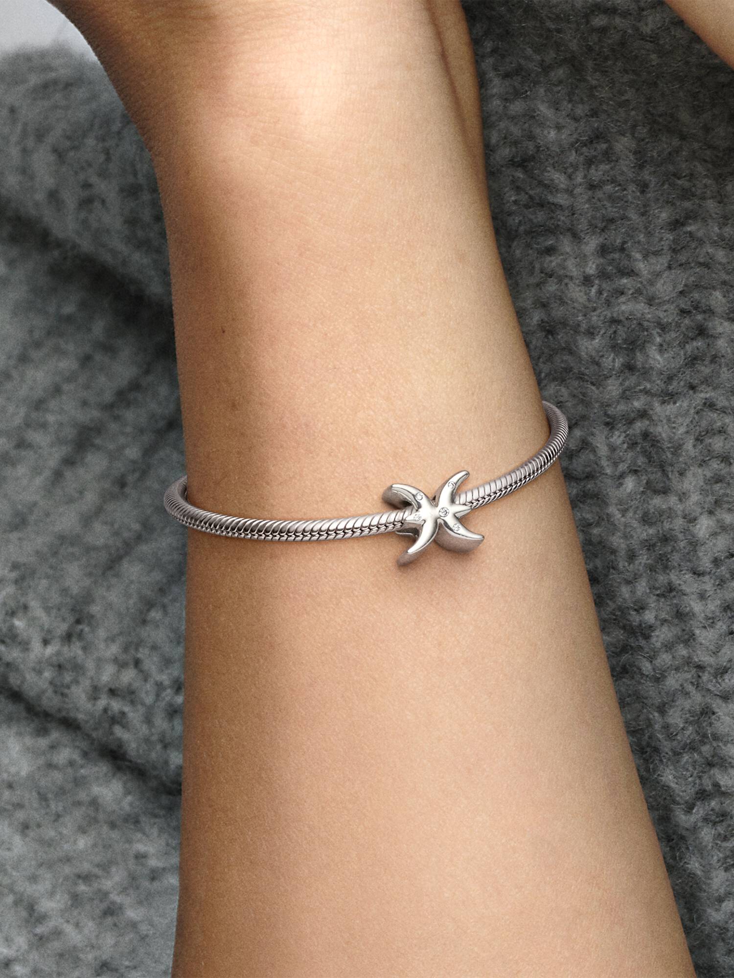 Charm del zodíaco Piscis resplandeciente