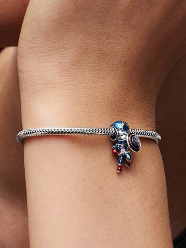 Charm Capitán América de The Avengers de Marvel