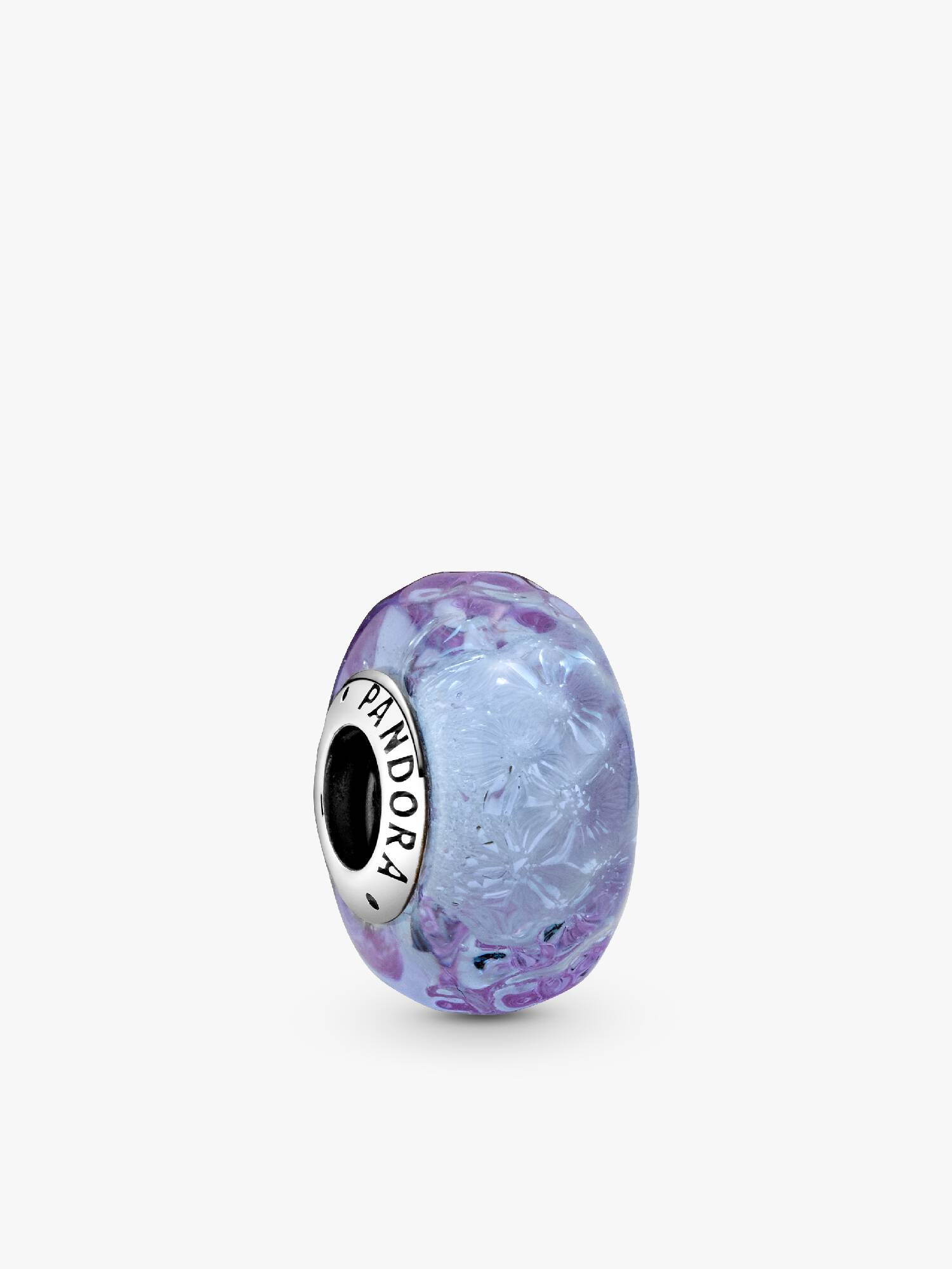 Charm de Cristal Murano Ondas Lavanda