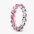 Anillo Alianza de Corazones Rosas Anillo Alianza de Corazones Rosas