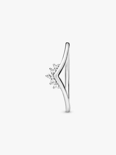 Anillo Hueso de los deseos con tiara
