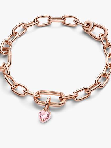 Charm Mini Colgante Corazón Chakra Rosa Pandora ME