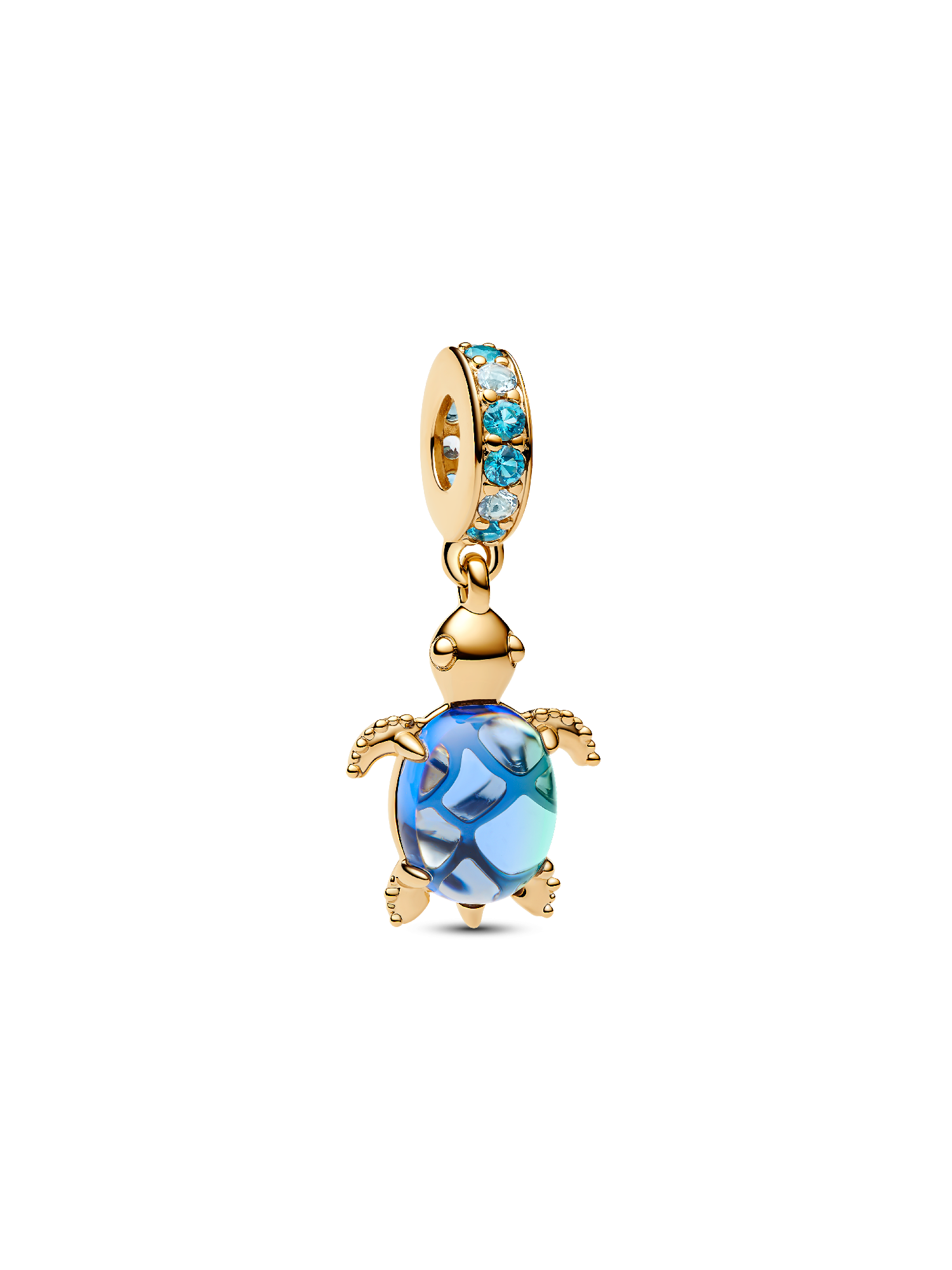 Charm Colgante Tortuga Marina de cristal Murano