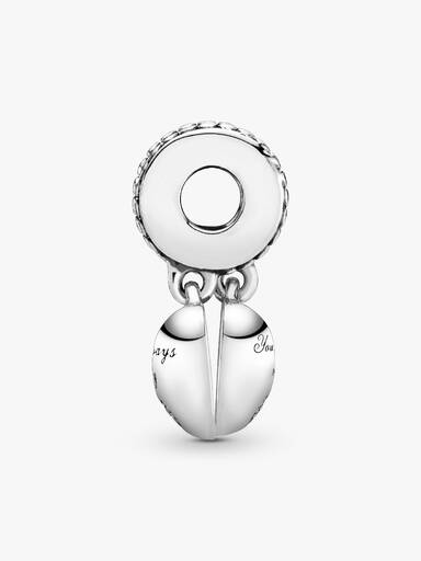 Charm colgante corazones Madre e Hija