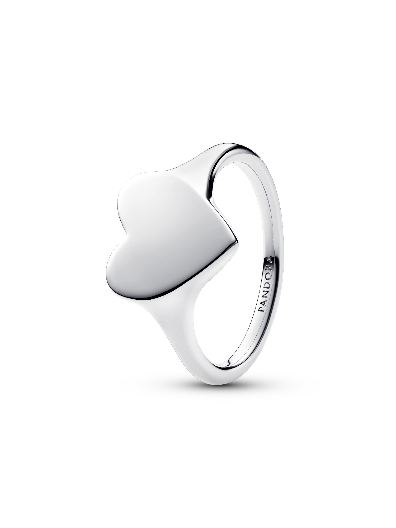 Anillo corazón grabable