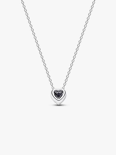 Collar collier Corazón elevado