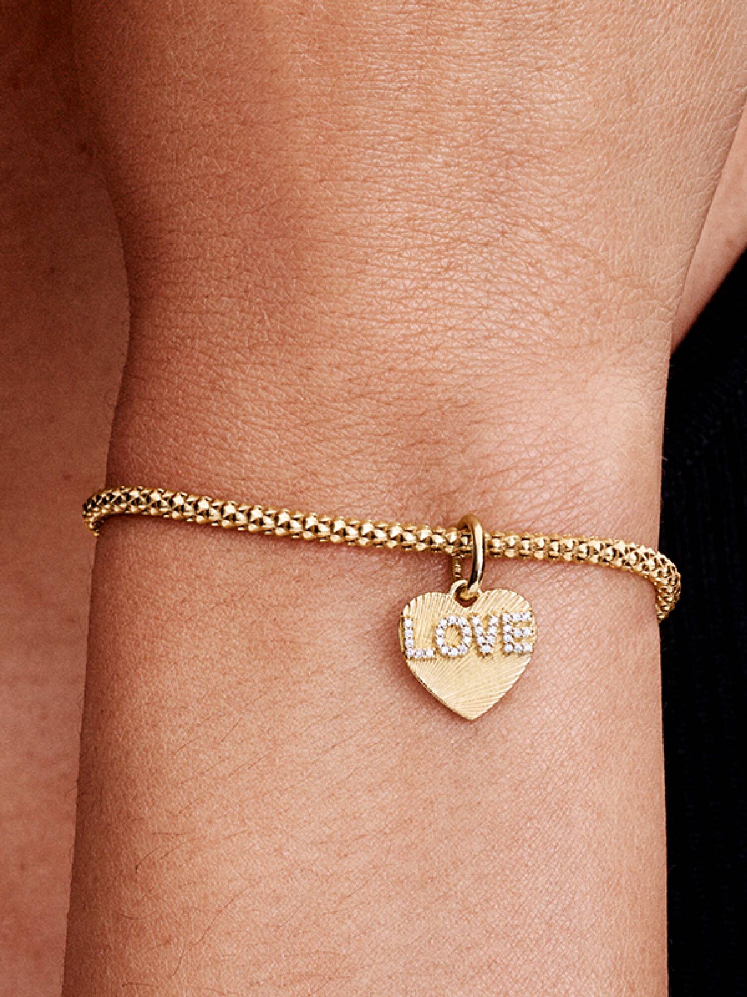 Charm Colgante Grabable Corazón Amor 