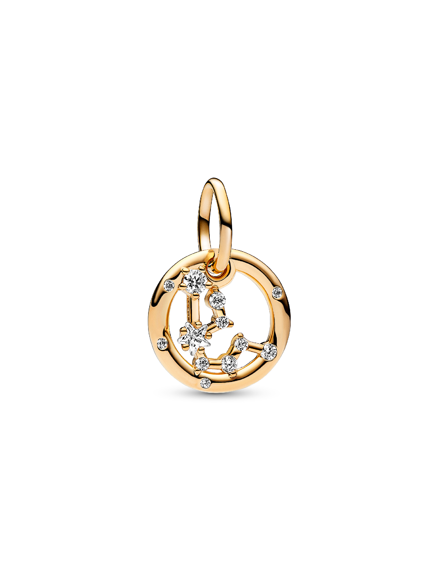 Charm colgante del signo zodiacal Acuario