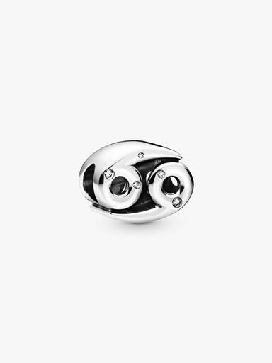 Charm del zodíaco Cáncer resplandeciente