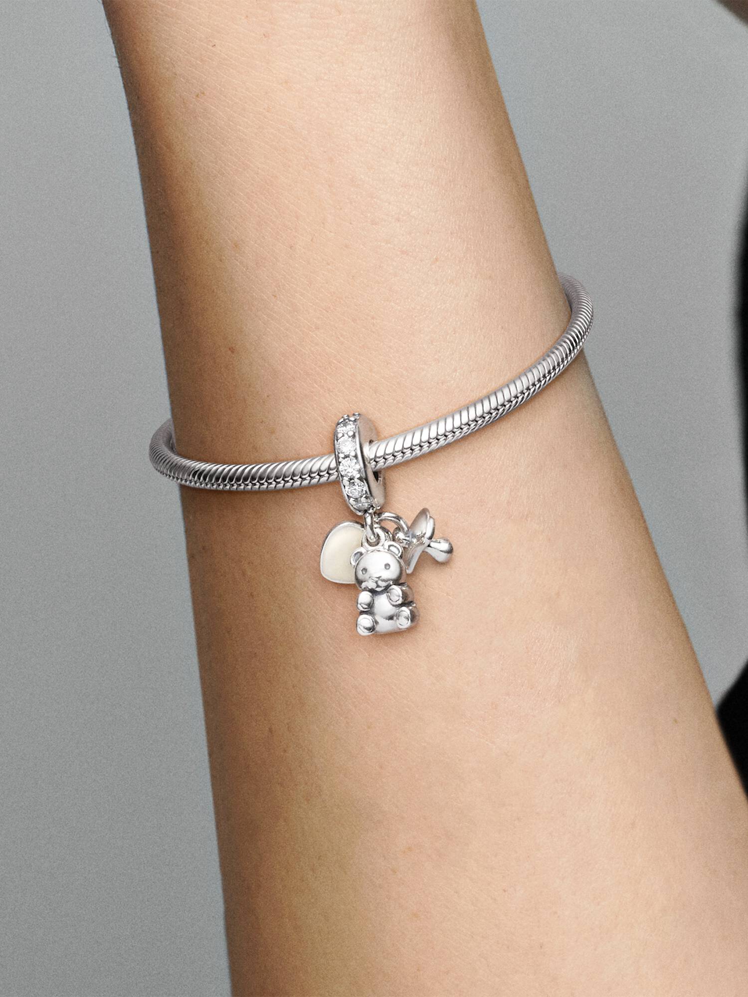Charm colgante Oso Teddy bebé