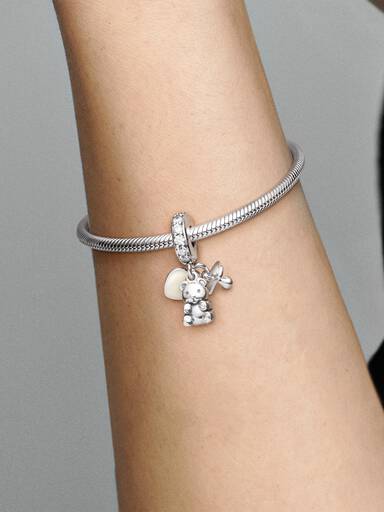 Charm colgante Oso Teddy bebé