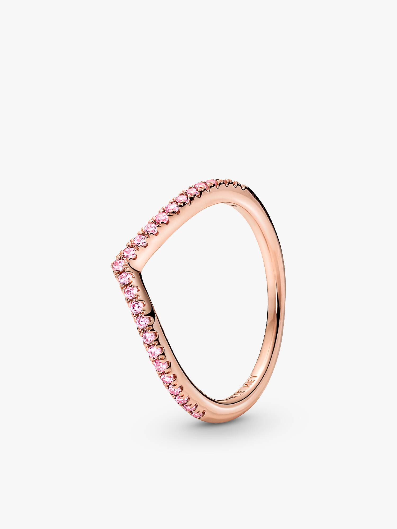 Anillo Deseo reluciente rosa Pandora Timeless