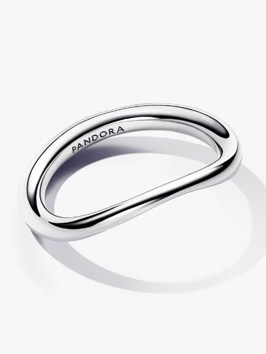 Anillo Banda Forma Orgánica