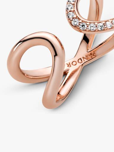 Anillo Abierto Infinity Envolvente