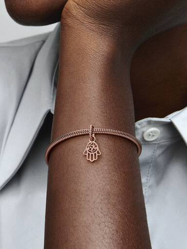 Charm colgante Mano Hamsa protectora