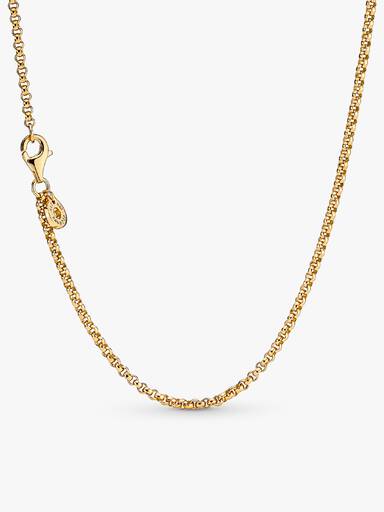 Padlock & Key Dangle Necklace