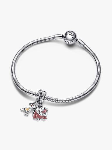 Charm Colgante Divisible Timón y Pumba del Rey León de Disney