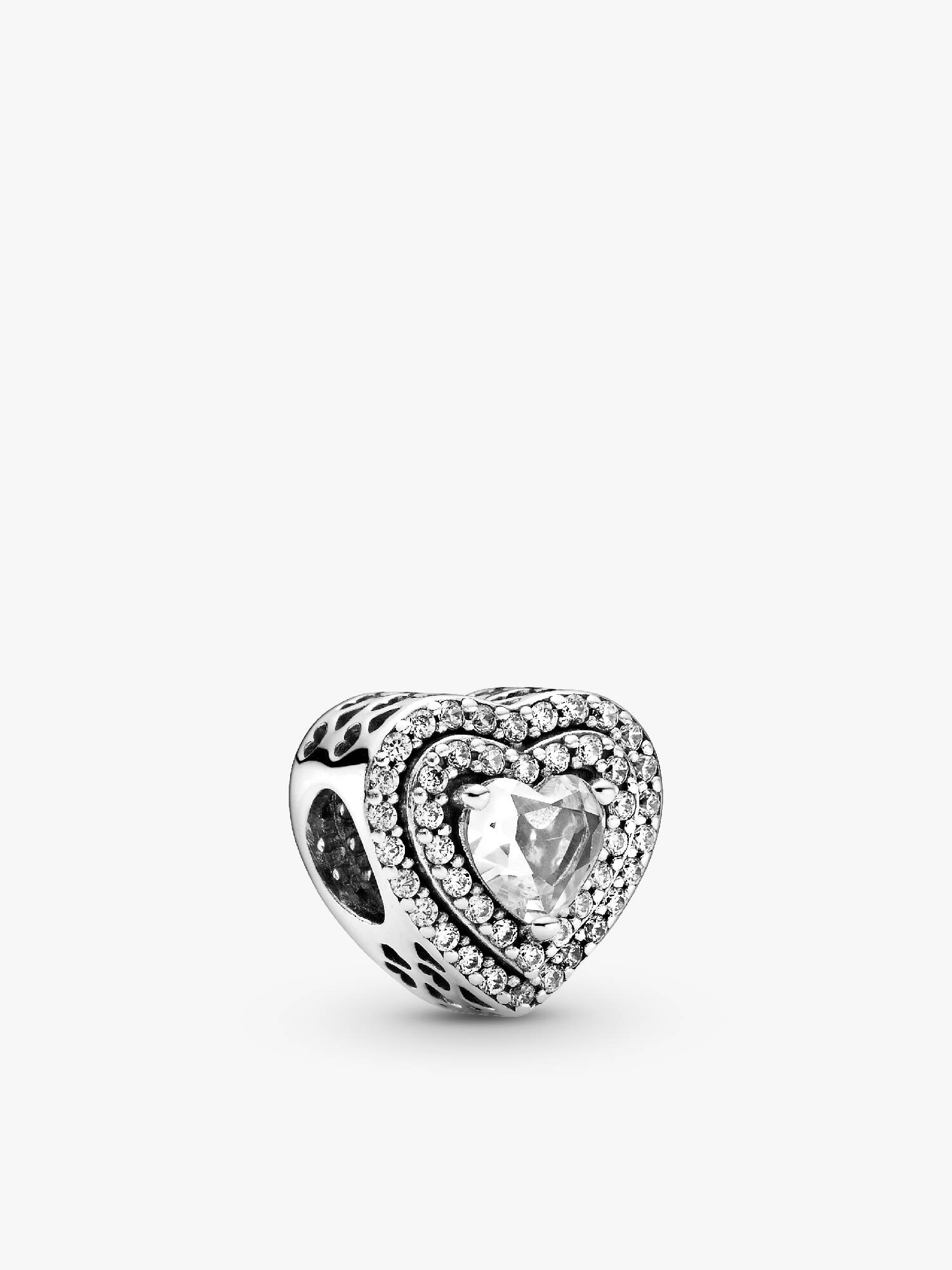 Charm Corazones relucientes en niveles