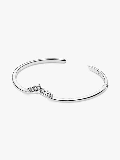 Brazalete Abierto Tiara Wishbone