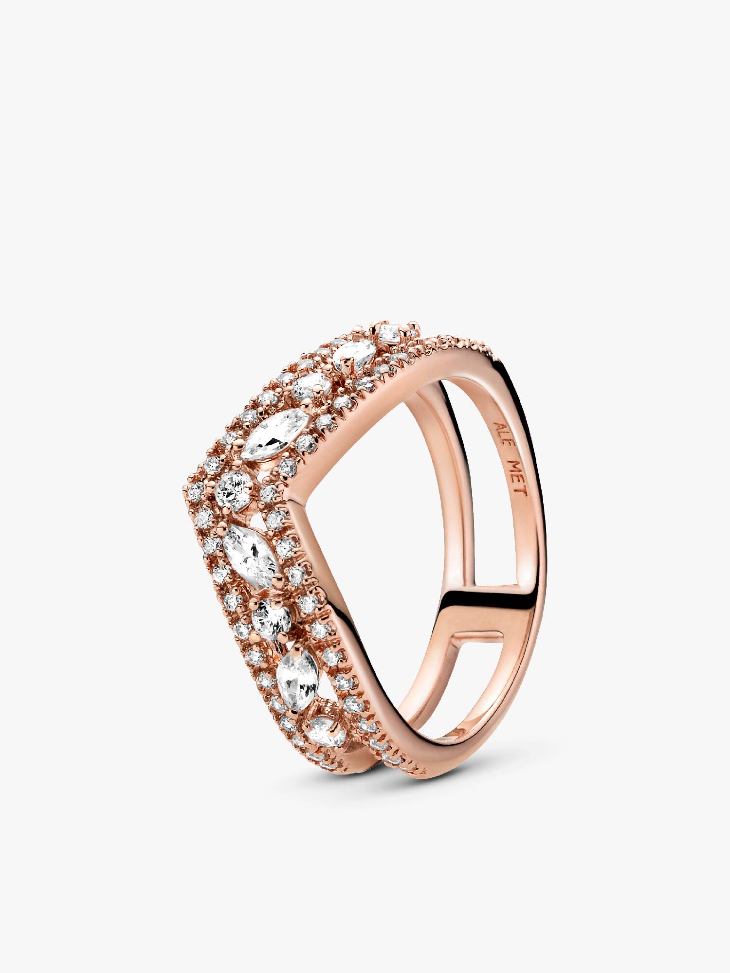 Anillo Doble Deseo Brillante