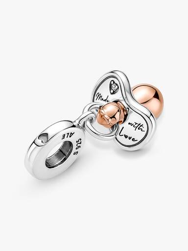 Charm colgante Chupón de bebé