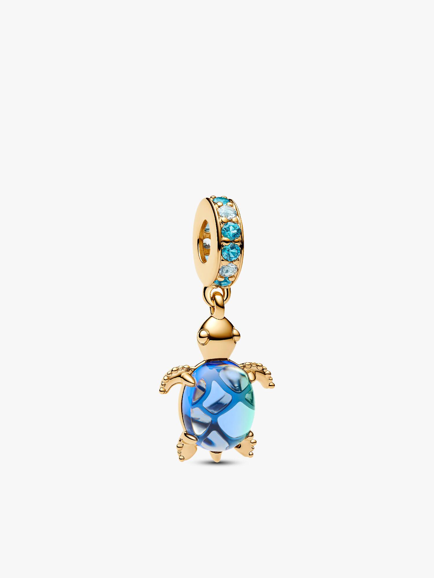 Charm Colgante Tortuga Marina de cristal Murano