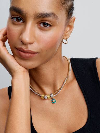 Aretes de aro Corazón asimétrico