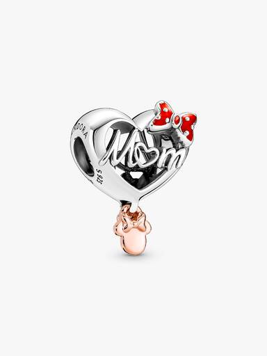 Charm Corazón de mamá con Minnie Mouse de Disney