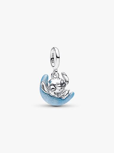 Charm Colgante Luna que Brilla en la Oscuridad de Stitch de Disney