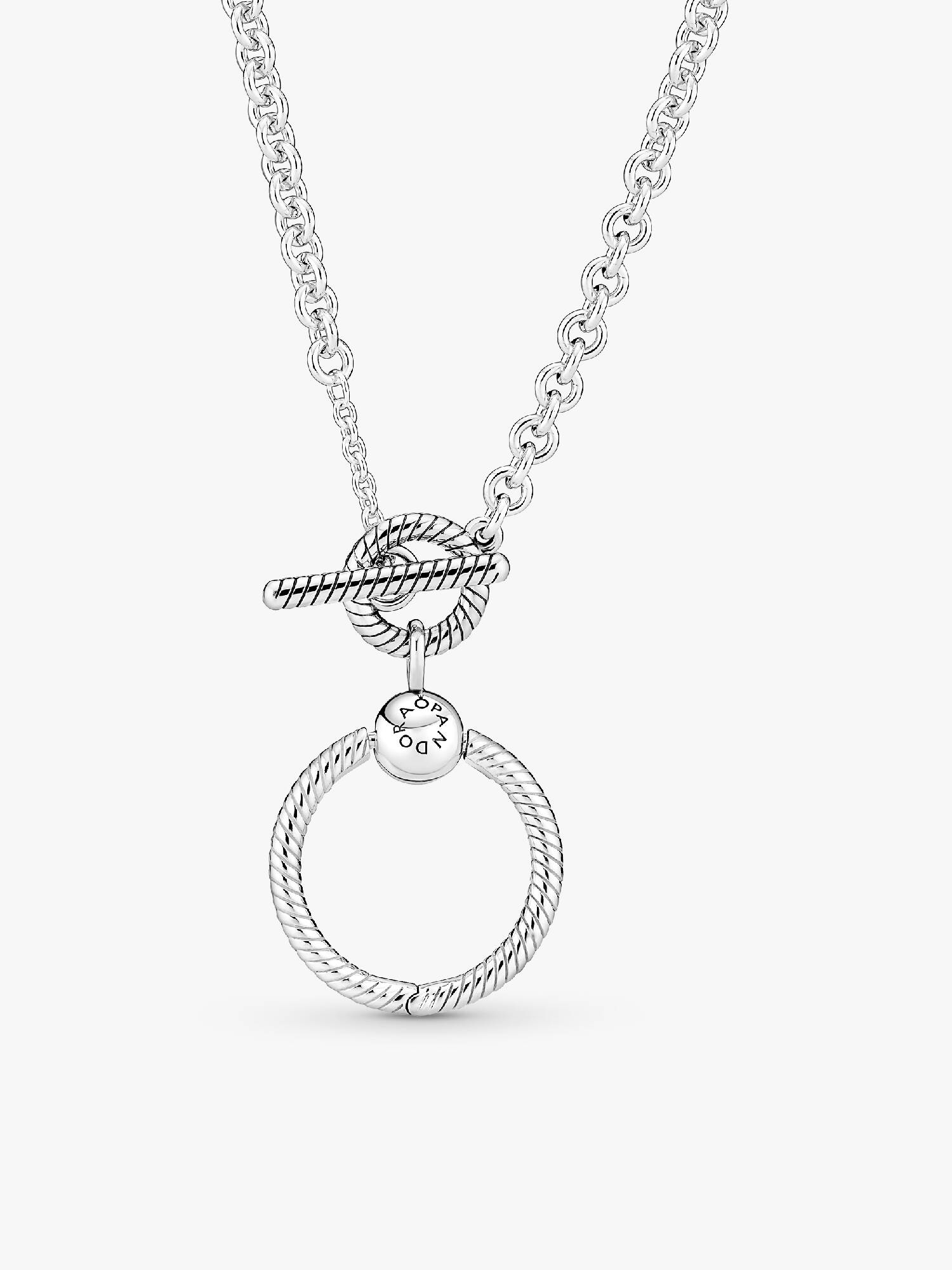 Collar con Pendiente O Pandora Moments con barra T
