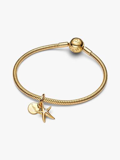 Charm Colgante Doble Estrella de Mar